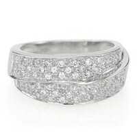 Zircon Silver Ring