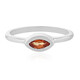 Sunset Sapphire Silver Ring