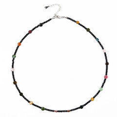 Tourmaline Silver Necklace