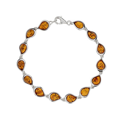 Baltic Amber Silver Bracelet (dagen)