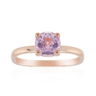 Kunzite Silver Ring