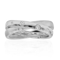 SI2 (G) Diamond Platinum Ring