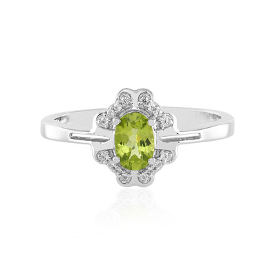 Peridot Silver Ring