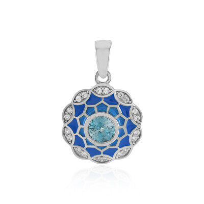Ratanakiri Zircon Silver Pendant