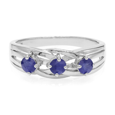 Kanchanaburi Sapphire Silver Ring