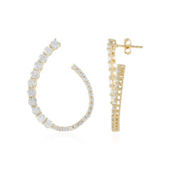 Zircon Silver Earrings (de Melo)