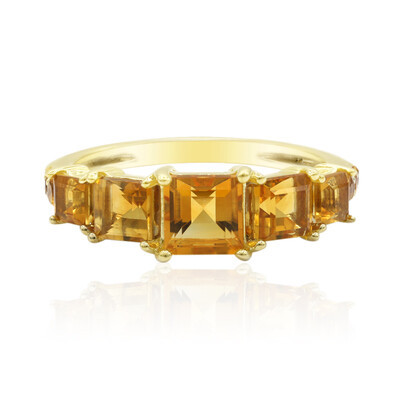 Citrine Silver Ring