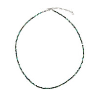 Chrysokolla Silver Necklace