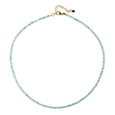 Blue Apatite Silver Necklace