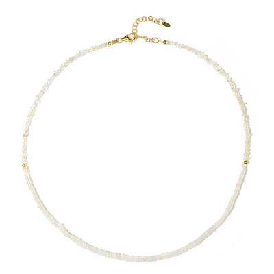 Welo Opal Silver Necklace