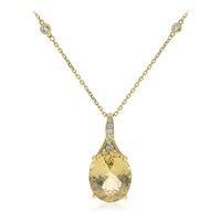 14K Congo Neon Tourmaline Gold Necklace (CIRARI)