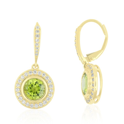 9K Peridot Gold Earrings (de Melo)