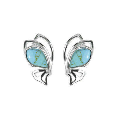 Turquoise Silver Earrings (dagen)