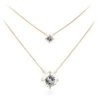 9K Danburite Gold Necklace (de Melo)