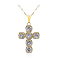 Tanzanite Silver Necklace