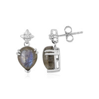 Labradorite Silver Earrings
