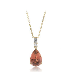 14K Congo Neon Tourmaline Gold Necklace (CIRARI)