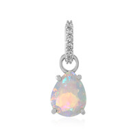 Welo Opal Silver Pendant