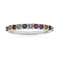 Burmese Peridot Silver Ring