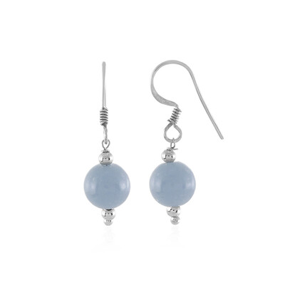 Angelite Silver Earrings