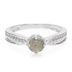 Romanian Spectrolite Silver Ring
