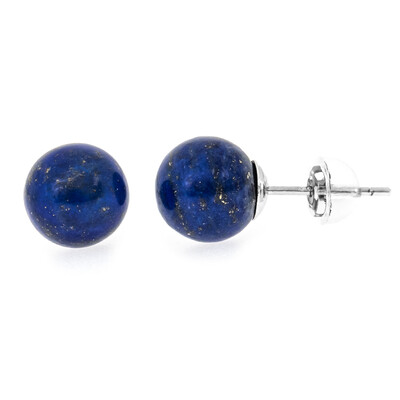 Lapis Lazuli Silver Earrings