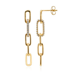 Zircon Silver Earrings