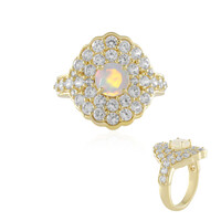 Welo Opal Silver Ring