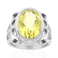 Ouro Verde Quartz Silver Ring