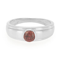 Mozambique Garnet Silver Ring