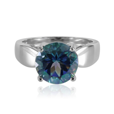 Neptune Topaz Silver Ring