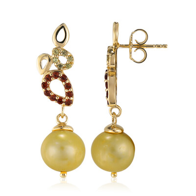 Freshwater pearl Silver Earrings (TPC)