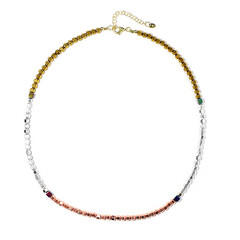 Mystic Hematite Silver Necklace