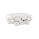 White Freshwater Pearl Silver Ring (de Melo)