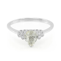 Cuprian Tourmaline Silver Ring