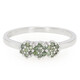 Fancy Diamond Silver Ring