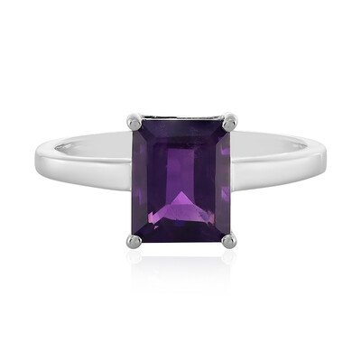 Amethyst Silver Ring