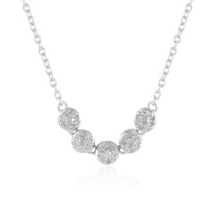 I2 (I) Diamond Silver Necklace