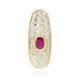 Bemainty Ruby Silver Pendant (MONOSONO COLLECTION)