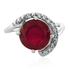 Madagascar Ruby Silver Ring