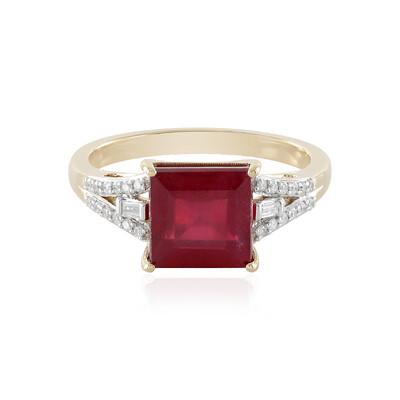 14K Madagascar Ruby Gold Ring (D'vyere)