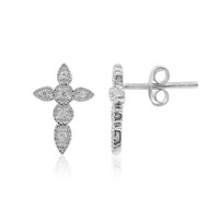 Zircon Silver Earrings