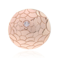 Madagascan Morganite Silver Pendant