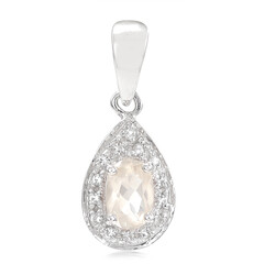 Silver Shiller Sunstone Silver Pendant