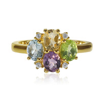 Amethyst Silver Ring
