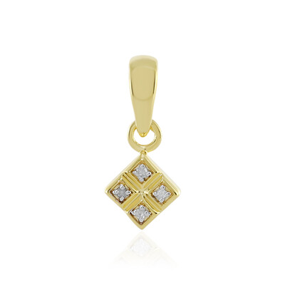 SI1 (I) Diamond Silver Pendant