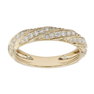 14K SI2 (G) Diamond Gold Ring