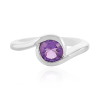 Amethyst Silver Ring