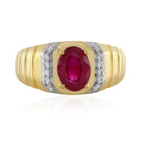 Madagascar Ruby Silver Ring