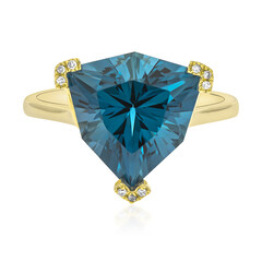 14K London Blue Topaz Gold Ring